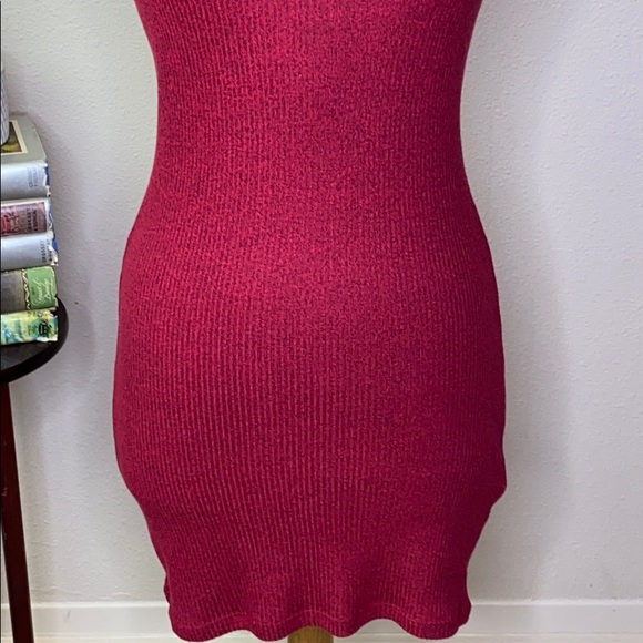 Topshop Spaghetti Sleeve Sweater Dress NWT Size 4 - Picture 3 of 12